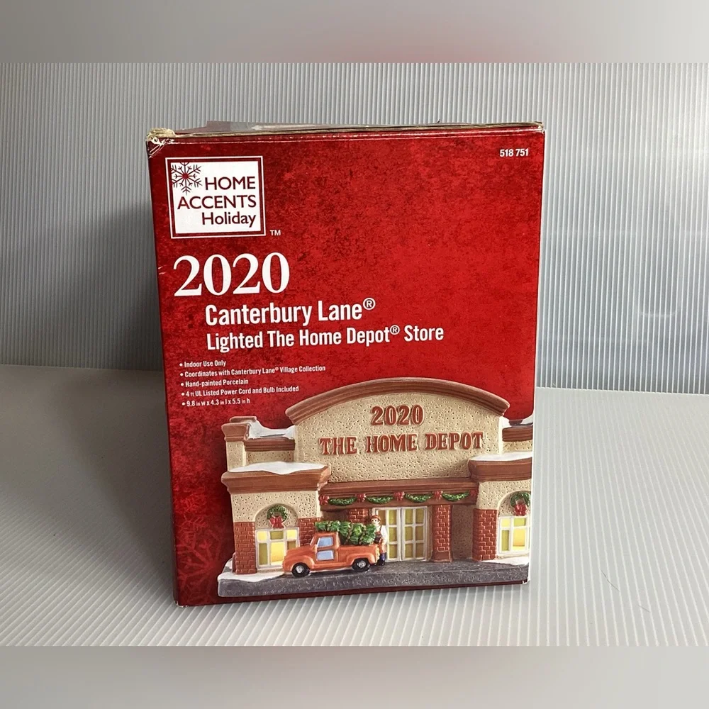 Canterbury Lane 2020 Lighted The Home Depot